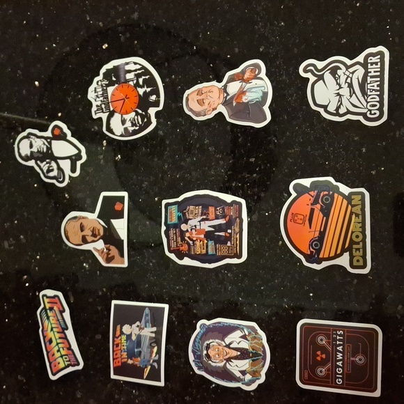 Other - 🤑 5/$8 Movie-Themed Sticker Set